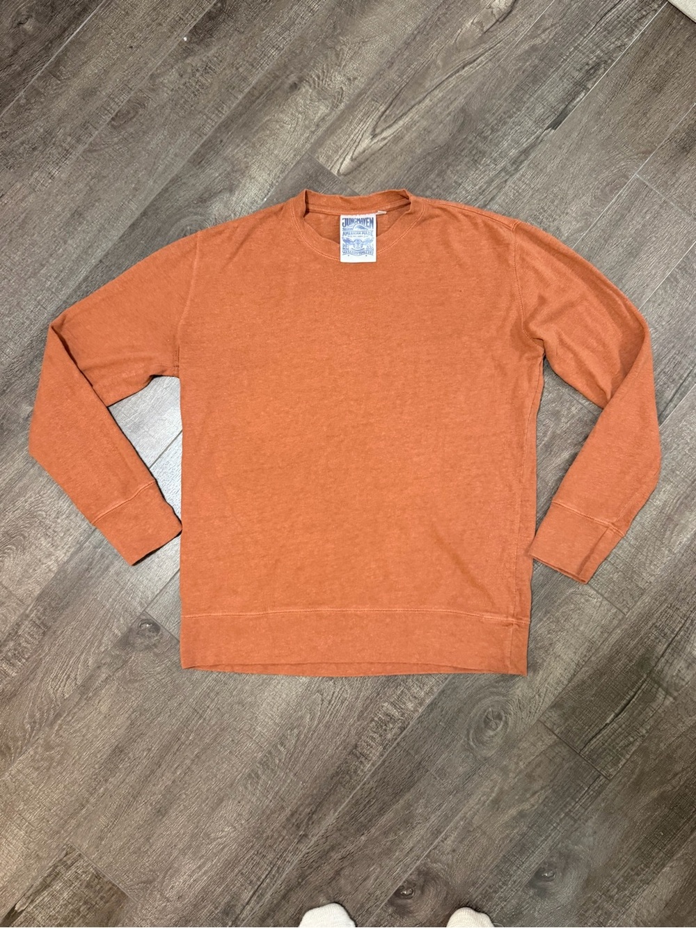 Jungmaven California Pullover Unisex fit - XS - terracotta